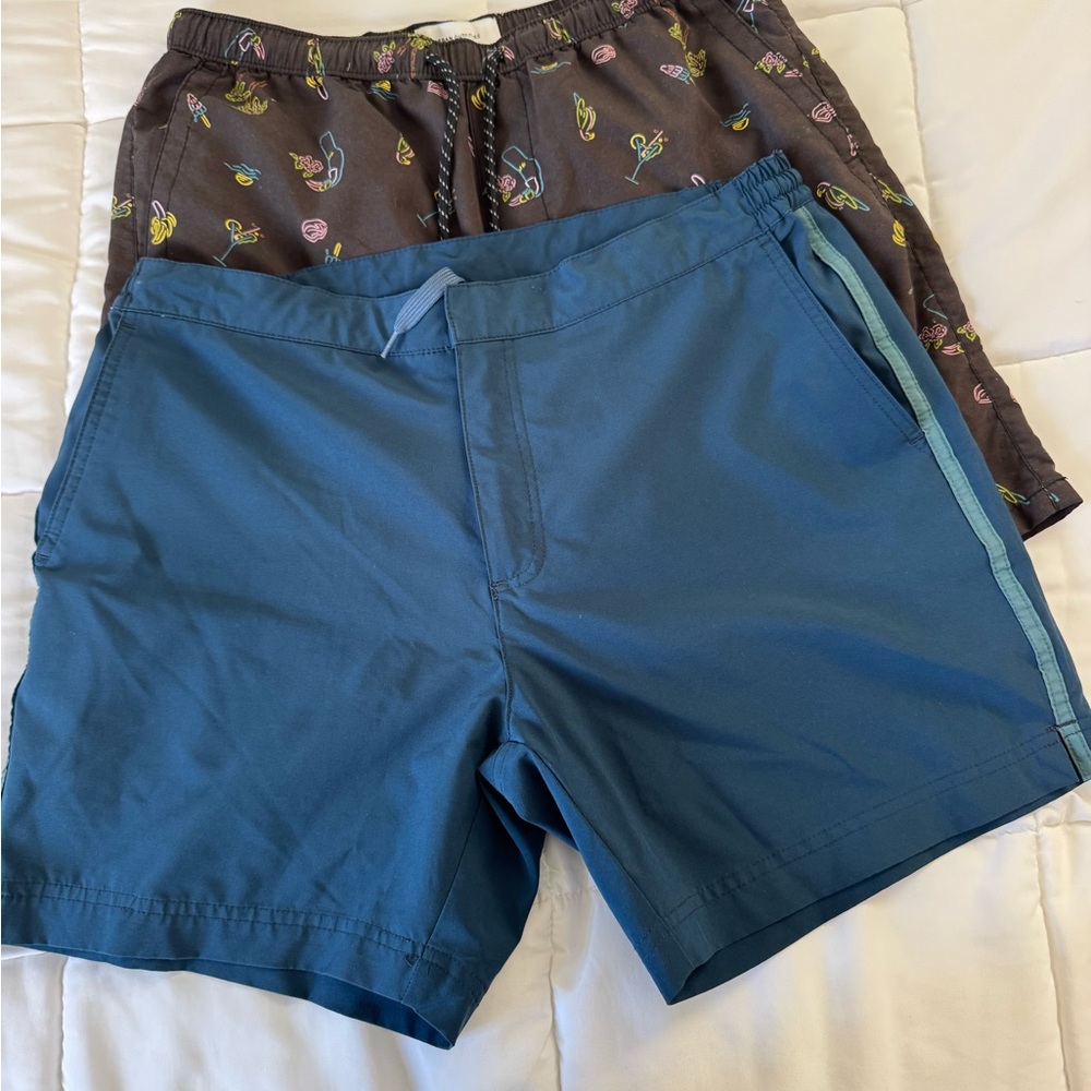 Pair of men’s swim trunks.
